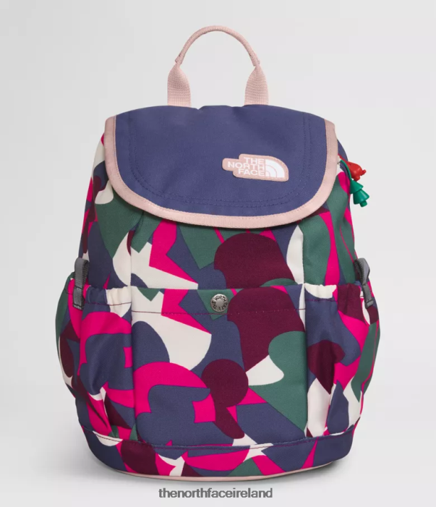 Accessory The North Face Kids Youth Mini Explorer Backpack Mr. Pink Big Abstract Print/Cave Blue 4VP2RZ397