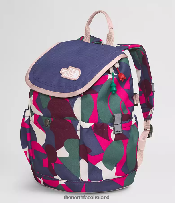 Accessory The North Face Kids Youth Mini Explorer Backpack Mr. Pink Big Abstract Print/Cave Blue 4VP2RZ397