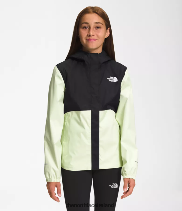 Clothing The North Face Kids Antora Rain Jacket Lime Cream 4VP2RZ753