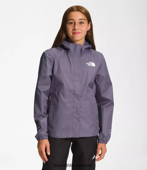 Clothing The North Face Kids Antora Rain Jacket Lunar Slate 4VP2RZ760