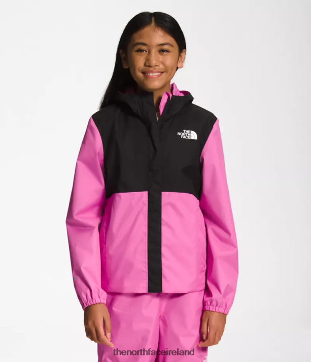 Clothing The North Face Kids Antora Rain Jacket Super Pink 4VP2RZ755
