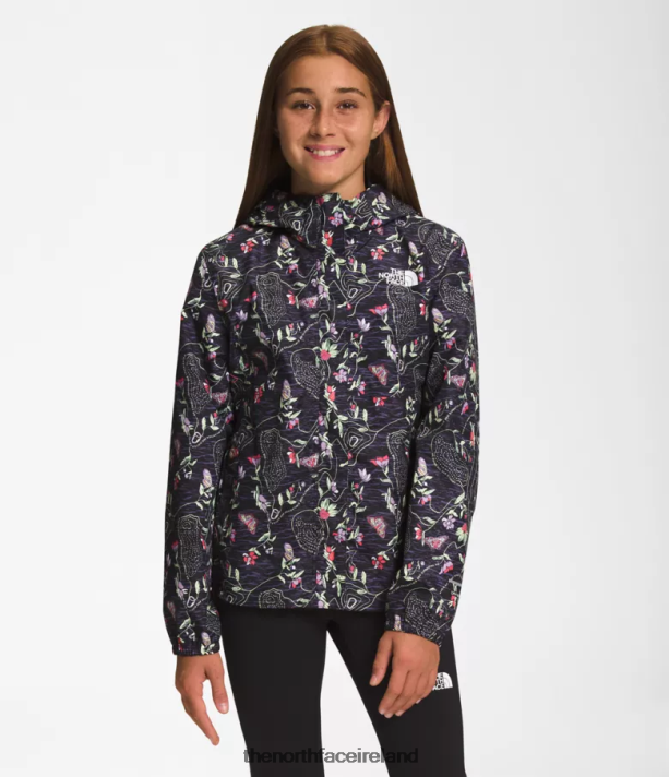 Clothing The North Face Kids Antora Rain Jacket TNF Black Iwd Print 4VP2RZ756
