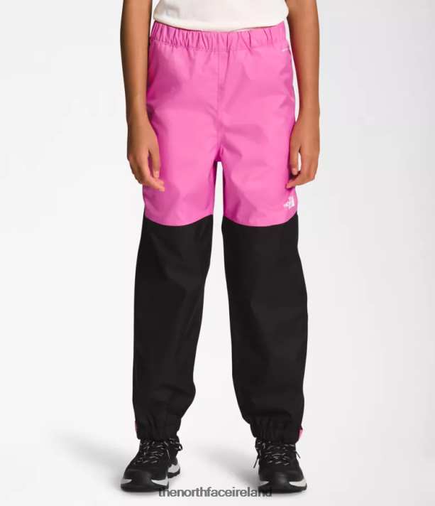 Clothing The North Face Kids Antora Rain Pants Super Pink 4VP2RZ270