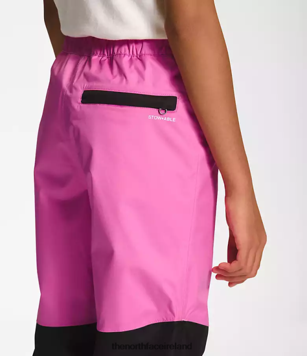Clothing The North Face Kids Antora Rain Pants Super Pink 4VP2RZ270