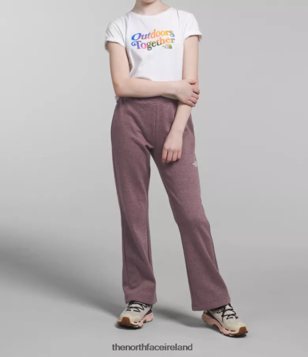 Clothing The North Face Kids Cozy Dream Fleece Wide Leg Pants Fawn Grey Heather 4VP2RZ267