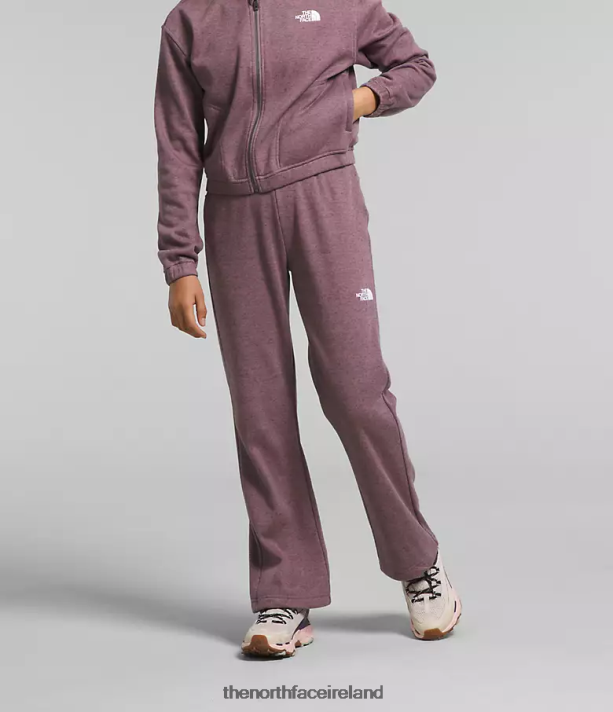 Clothing The North Face Kids Cozy Dream Fleece Wide Leg Pants Fawn Grey Heather 4VP2RZ267