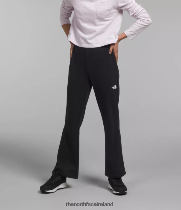 Clothing The North Face Kids Cozy Dream Fleece Wide Leg Pants TNF Black Heather 4VP2RZ268