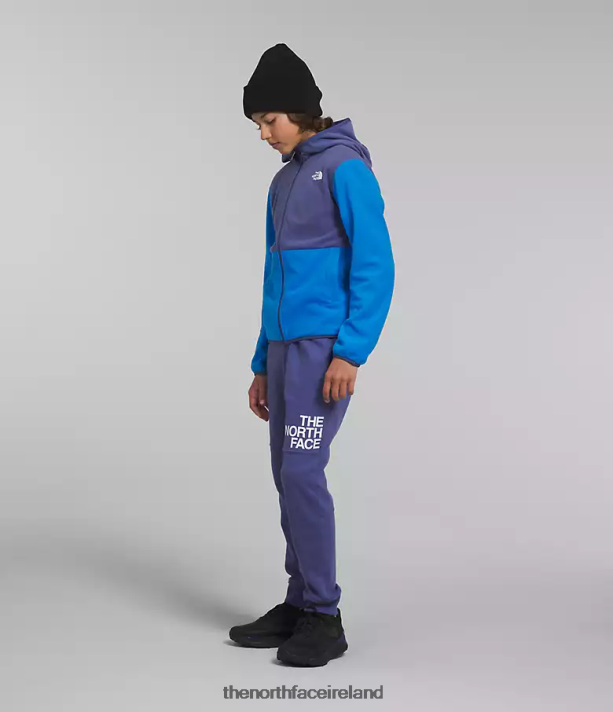 Clothing The North Face Kids Glacier Full-Zip Hooded Jacket Optic Blue 4VP2RZ521