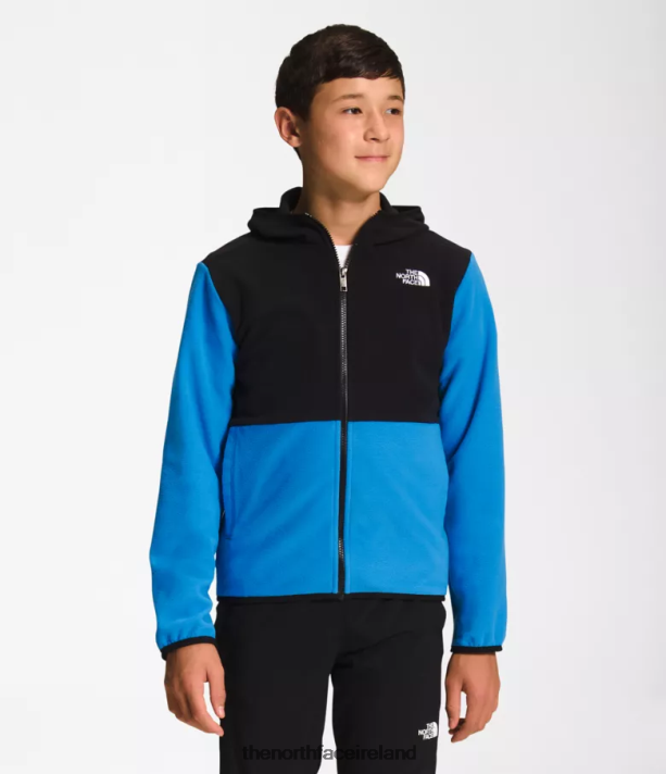 Clothing The North Face Kids Glacier Full-Zip Hooded Jacket Super Sonic Blue 4VP2RZ522