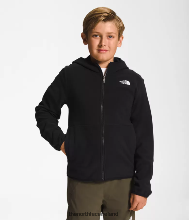 Clothing The North Face Kids Glacier Full-Zip Hooded Jacket TNF Black 4VP2RZ520