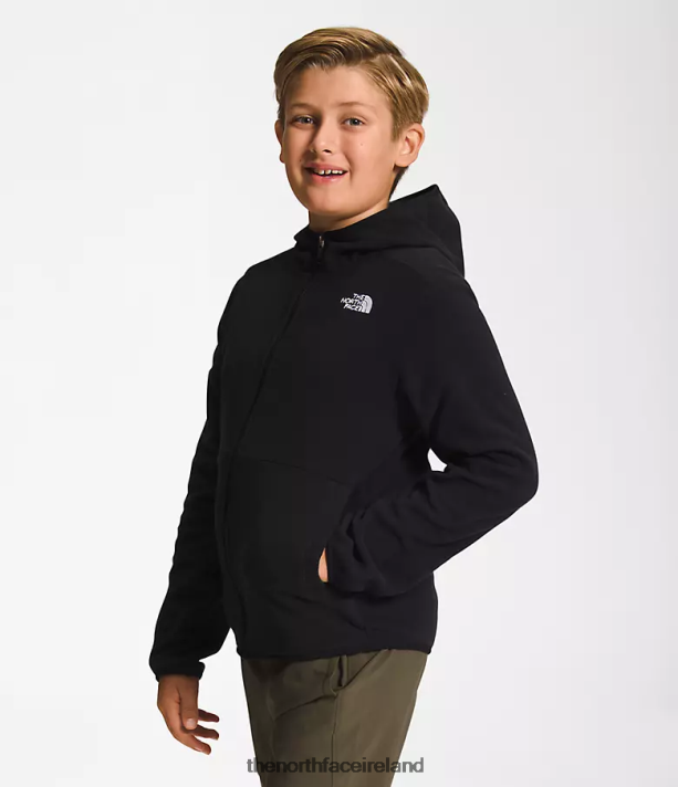 Clothing The North Face Kids Glacier Full-Zip Hooded Jacket TNF Black 4VP2RZ520