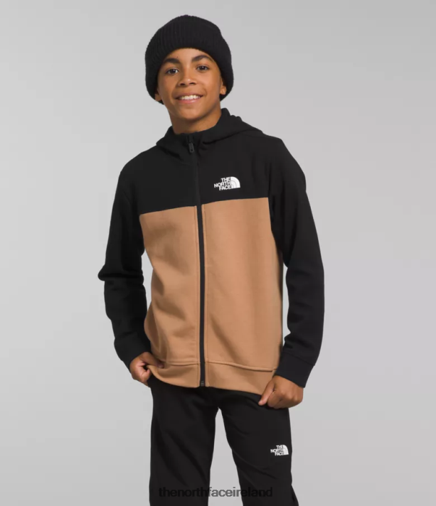 Clothing The North Face Kids TNF Tech Full-Zip Hoodie Almond Butter 4VP2RZ526