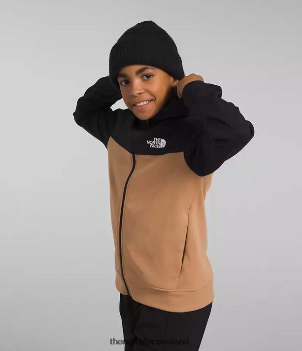 Clothing The North Face Kids TNF Tech Full-Zip Hoodie Almond Butter 4VP2RZ526