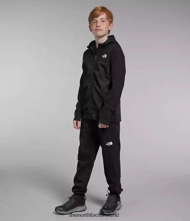 Clothing The North Face Kids TNF Tech Full-Zip Hoodie TNF Black 4VP2RZ525