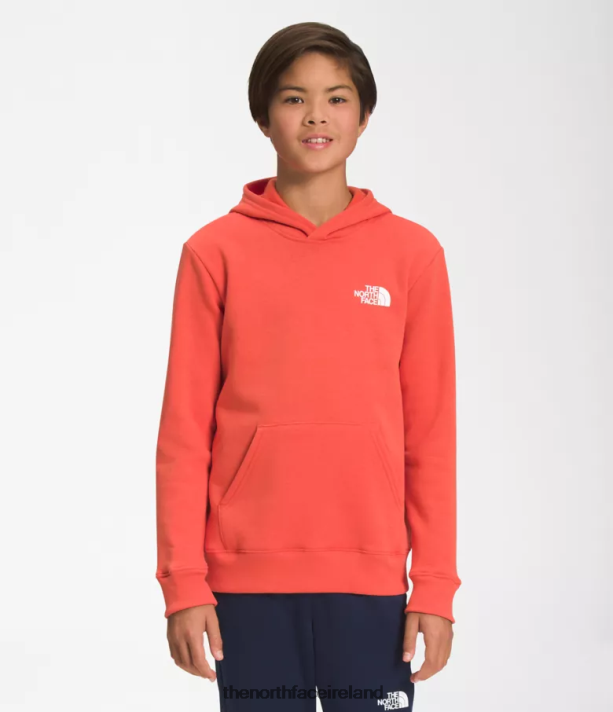 Clothing The North Face Kids Camp Fleece Pullover Hoodie Retro Orange 4VP2RZ1105