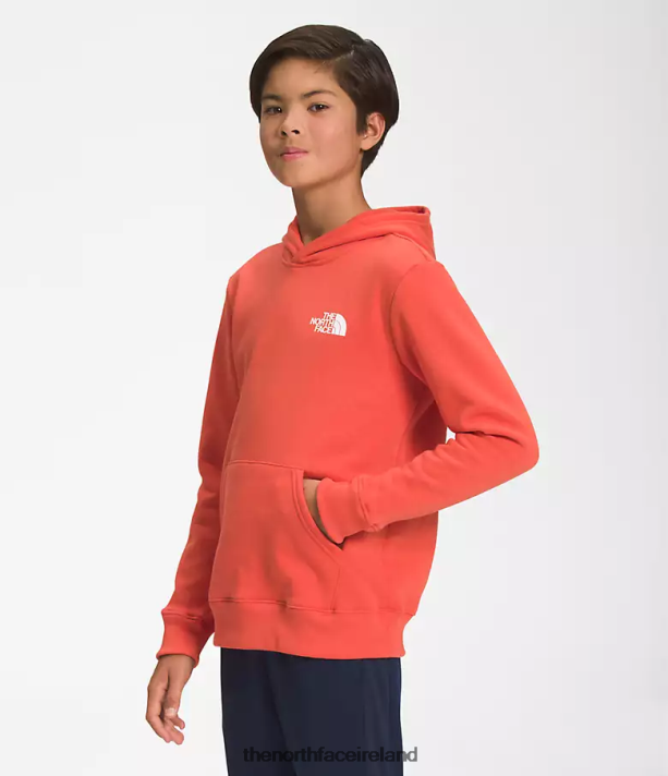 Clothing The North Face Kids Camp Fleece Pullover Hoodie Retro Orange 4VP2RZ1105