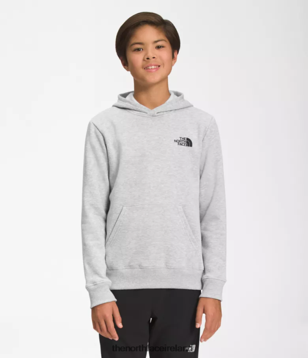 Clothing The North Face Kids Camp Fleece Pullover Hoodie TNF Light Grey Heather 4VP2RZ1102