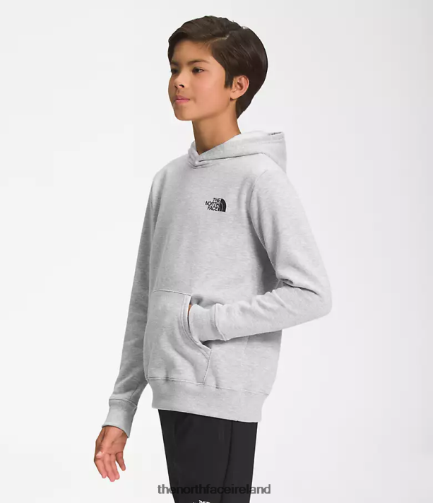 Clothing The North Face Kids Camp Fleece Pullover Hoodie TNF Light Grey Heather 4VP2RZ1102