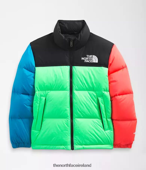 Clothing The North Face Kids 1996 Retro Nuptse Jacket Chlorophyll Green 4VP2RZ340