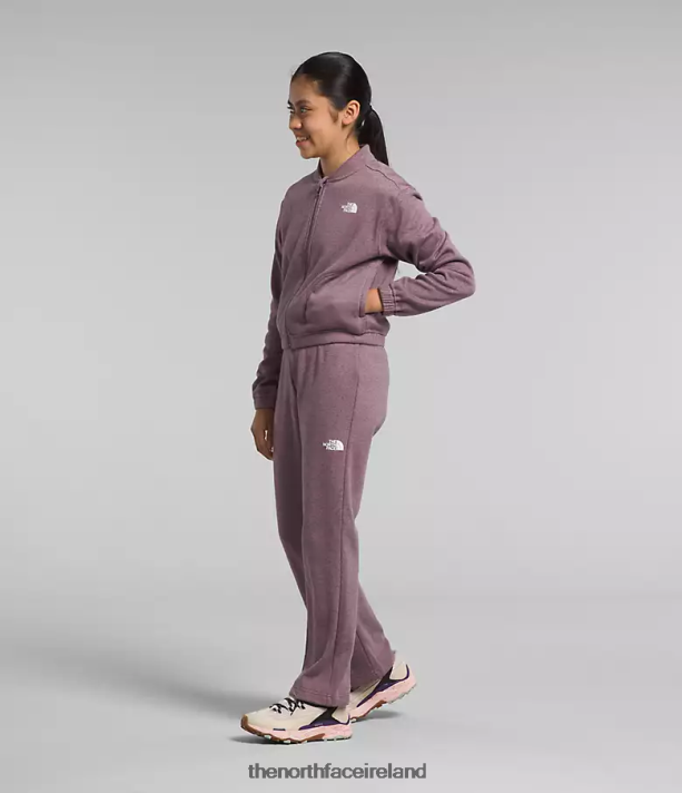 Clothing The North Face Kids Cozy Dream Fleece Full-Zip Jacket Fawn Grey Heather 4VP2RZ986