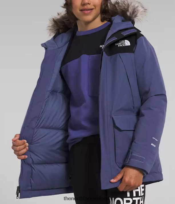 Clothing The North Face Kids McMurdo Parka Cave Blue 4VP2RZ463