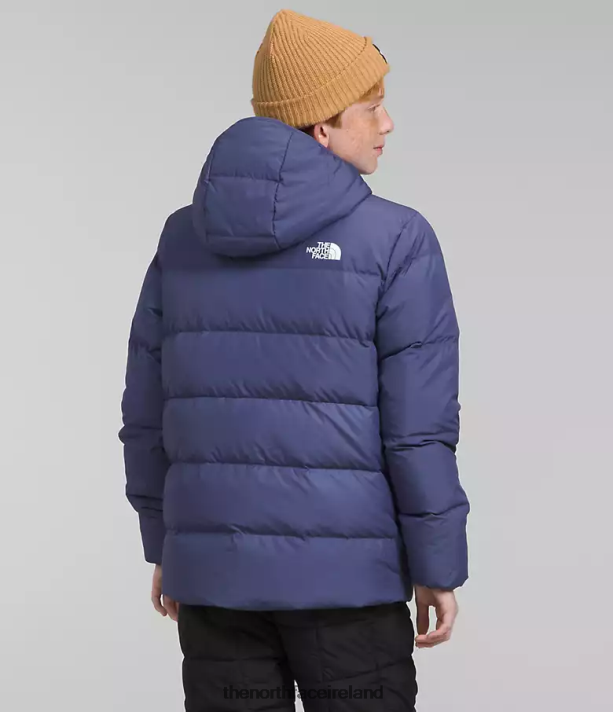 Clothing The North Face Kids North Down Fleece-Lined Parka Cave Blue 4VP2RZ688