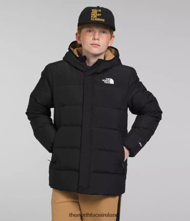 Clothing The North Face Kids North Down Fleece-Lined Parka TNF Black 4VP2RZ689