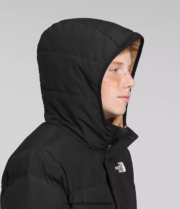 Clothing The North Face Kids North Down Fleece-Lined Parka TNF Black 4VP2RZ689