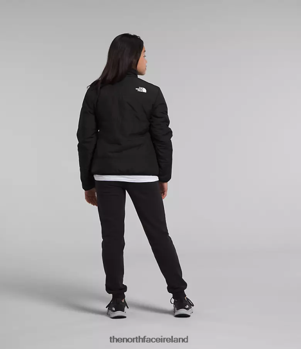 Clothing The North Face Kids Reversible Mossbud Jacket TNF Black 4VP2RZ1152
