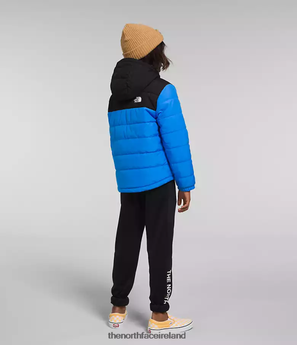 Clothing The North Face Kids Reversible Mt Chimbo Full-Zip Hooded Jacket Optic Blue 4VP2RZ79