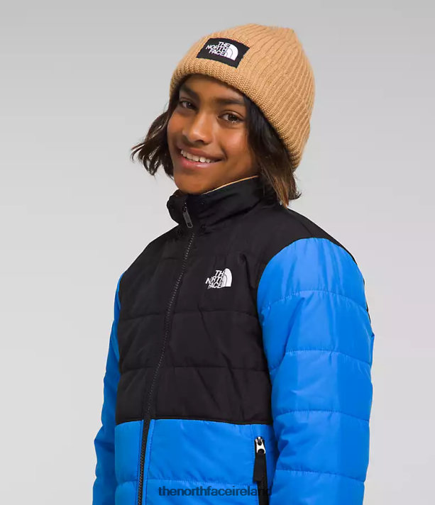 Clothing The North Face Kids Reversible Mt Chimbo Full-Zip Hooded Jacket Optic Blue 4VP2RZ79