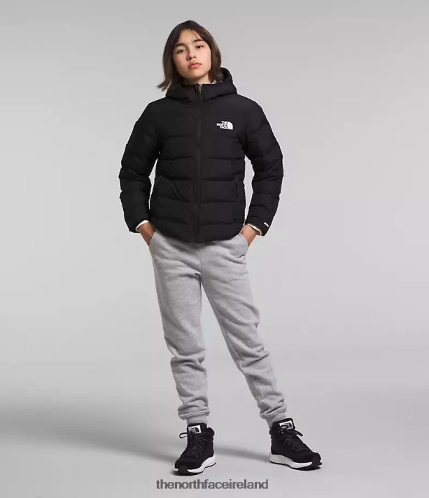 Clothing The North Face Kids Reversible North Down Hooded Jacket TNF Black 4VP2RZ627