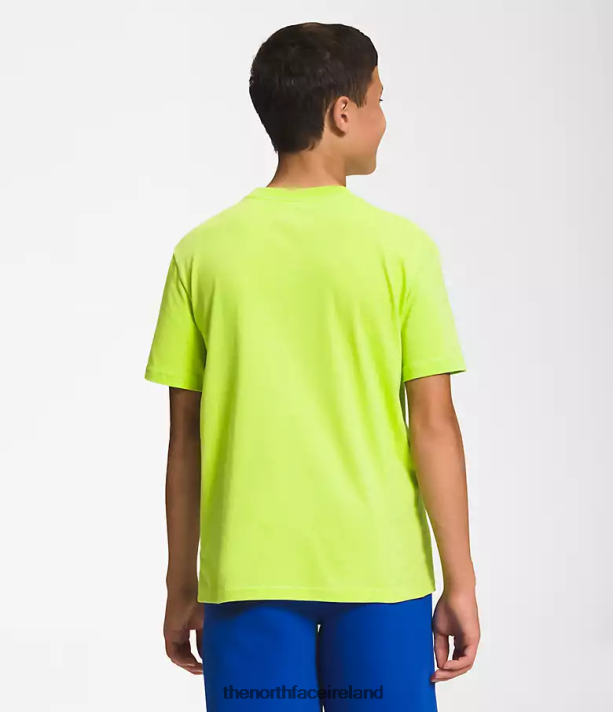 Clothing The North Face Kids Short-Sleeve Graphic Tee LED Yellow/TNF Black/Summit Navy 4VP2RZ1060