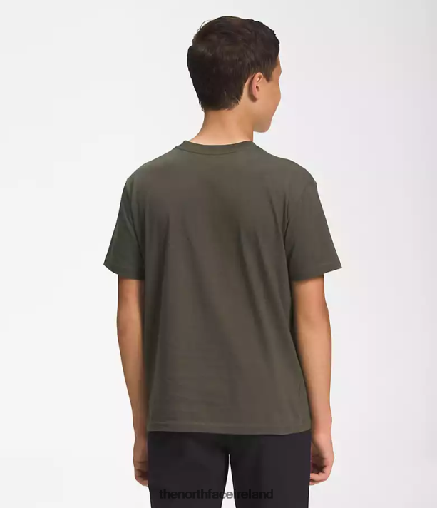 Clothing The North Face Kids Short-Sleeve Graphic Tee New Taupe Green/TNF Black 4VP2RZ1056