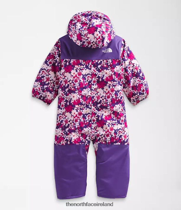 Clothing The North Face Baby Freedom Snow Suit Peak Purple Valley Floral Print 4VP2RZ277