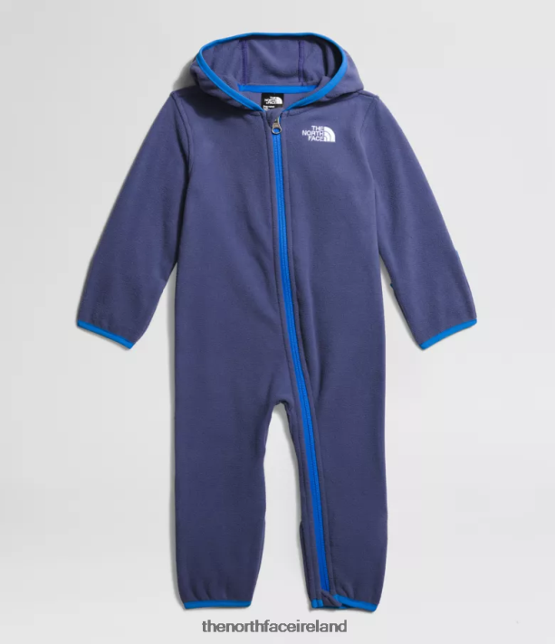 Clothing The North Face Baby Glacier One-Piece Cave Blue 4VP2RZ1110