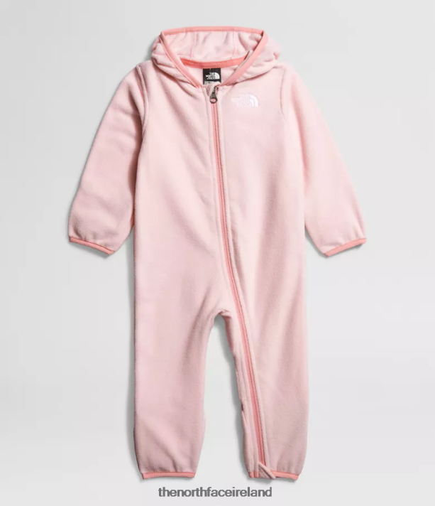 Clothing The North Face Baby Glacier One-Piece Purdy Pink 4VP2RZ1112