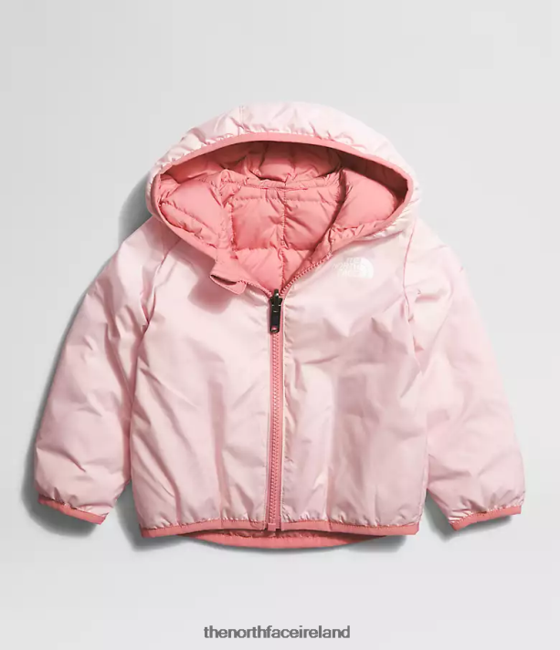 Clothing The North Face Baby Reversible ThermoBall Hooded Jacket Shady Rose 4VP2RZ637