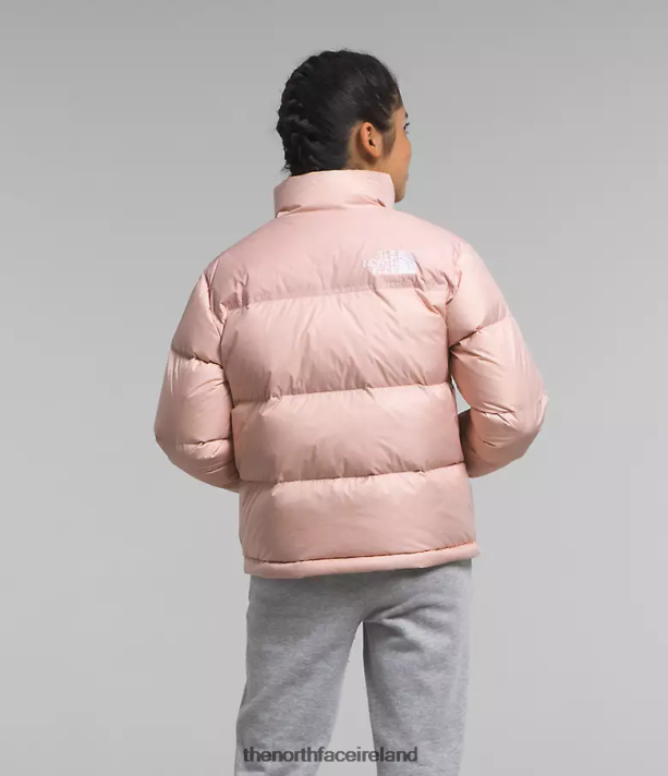 Clothing The North Face Kids 1996 Retro Nuptse Jacket Pink Moss 4VP2RZ912