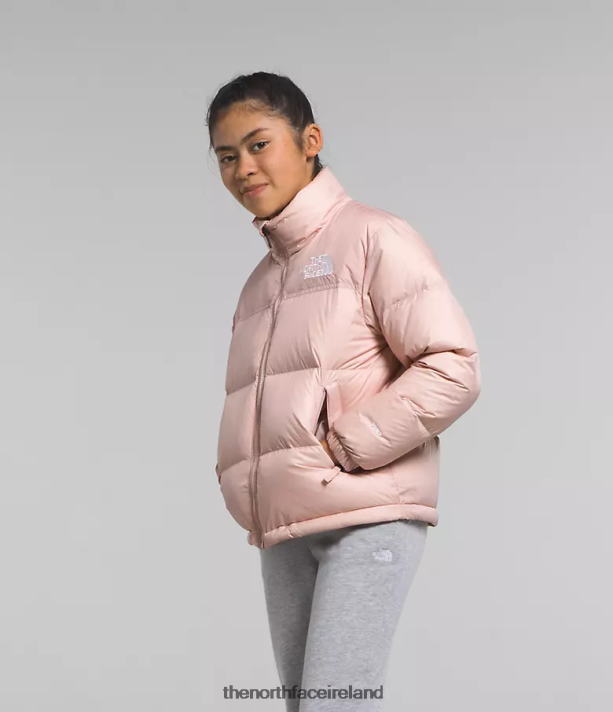 Clothing The North Face Kids 1996 Retro Nuptse Jacket Pink Moss 4VP2RZ912