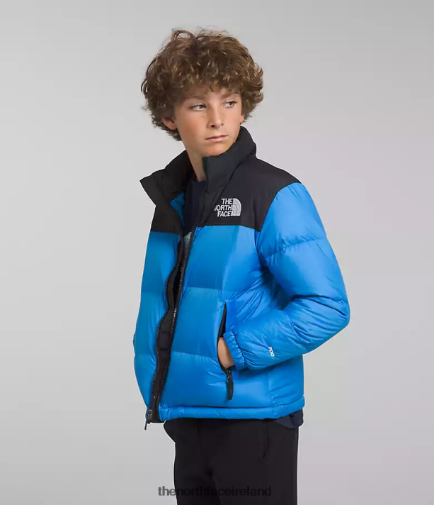 Clothing The North Face Kids 1996 Retro Nuptse Jacket Super Sonic Blue 4VP2RZ907