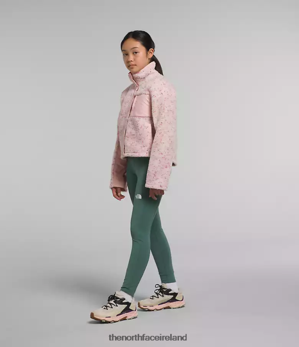 Clothing The North Face Kids Fleece Mashup Jacket Pink Moss 4VP2RZ74
