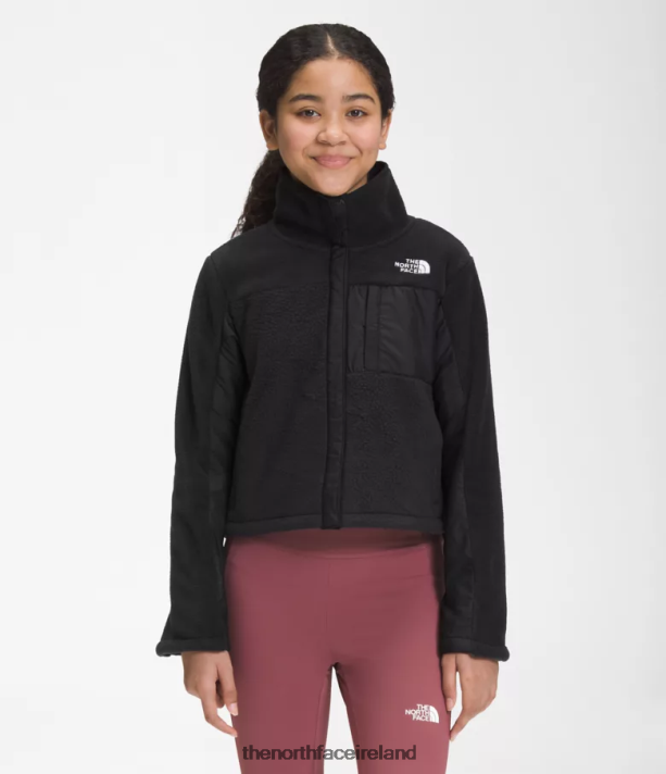 Clothing The North Face Kids Fleece Mashup Jacket TNF Black 4VP2RZ71