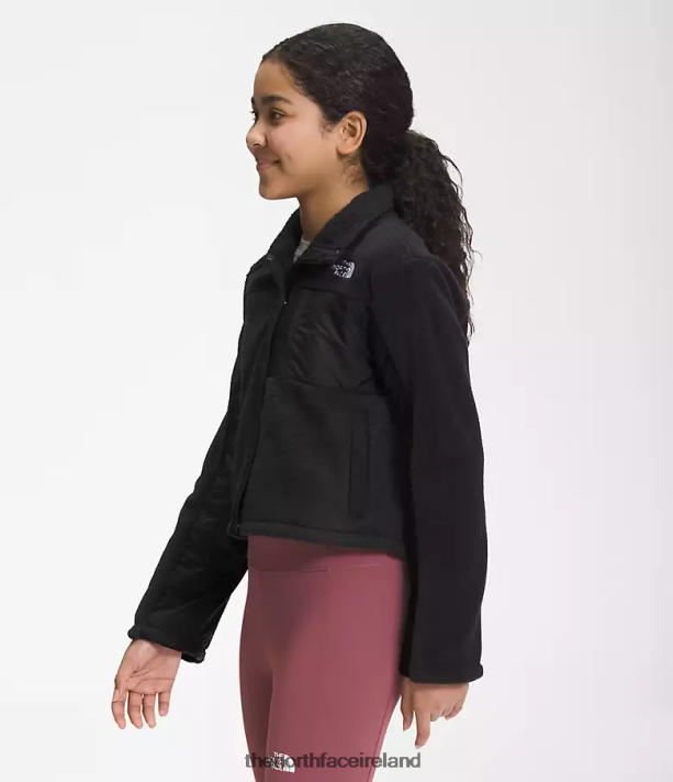Clothing The North Face Kids Fleece Mashup Jacket TNF Black 4VP2RZ71
