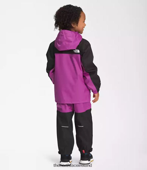 Clothing The North Face Kids Antora Rain Jacket Purple Cactus Flower 4VP2RZ88