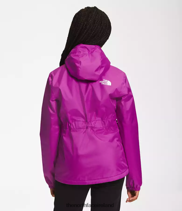 Clothing The North Face Kids Warm Storm Rain Jacket Purple Cactus Flower 4VP2RZ391