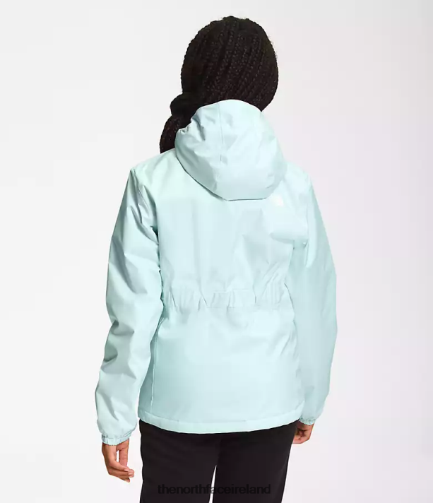 Clothing The North Face Kids Warm Storm Rain Jacket Skylight Blue 4VP2RZ392