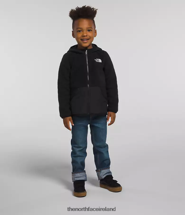 Clothing The North Face Kids Forrest Fleece Full-Zip Hoodie TNF Black 4VP2RZ464