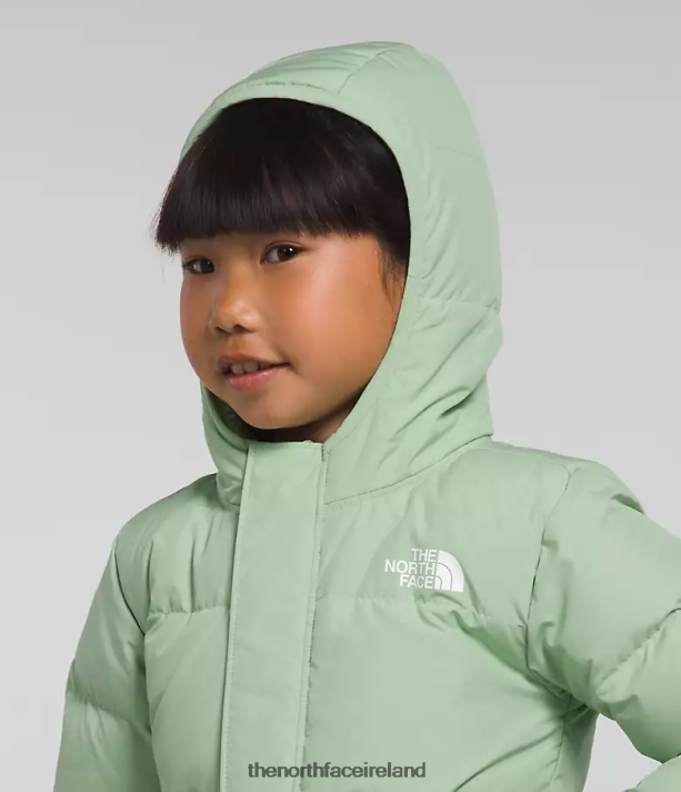 Clothing The North Face Kids North Down Hooded Jacket Misty Sage 4VP2RZ864
