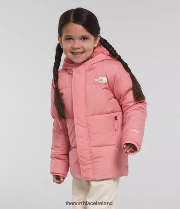 Clothing The North Face Kids North Down Hooded Jacket Shady Rose 4VP2RZ862